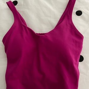 Only worn twice like new lululemon align tank